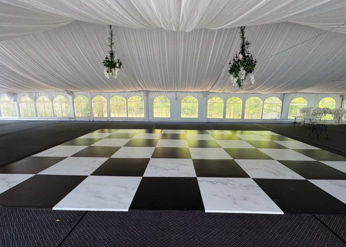 Checkered Dance Floor Wrap