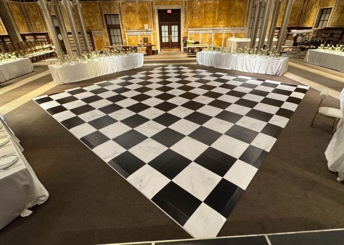 Checkered Dance Floor Wrap