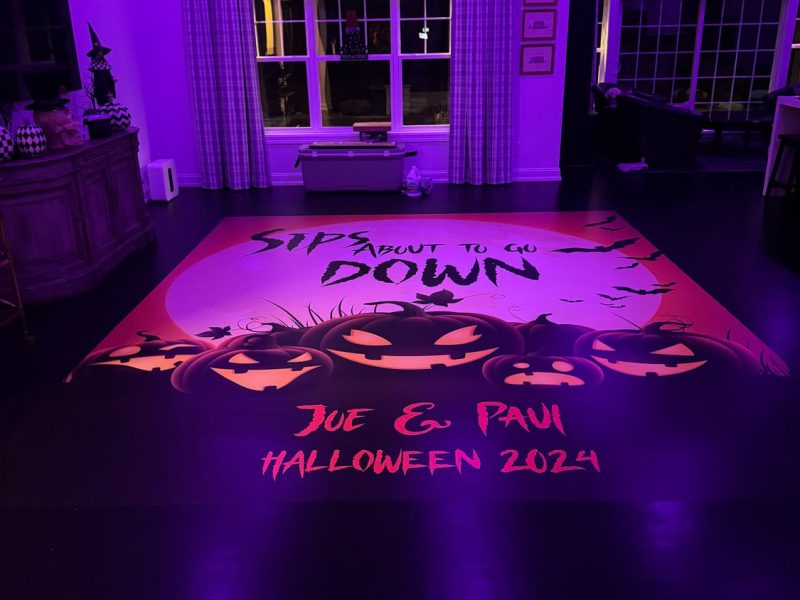 Halloween Dance Floor Wrap