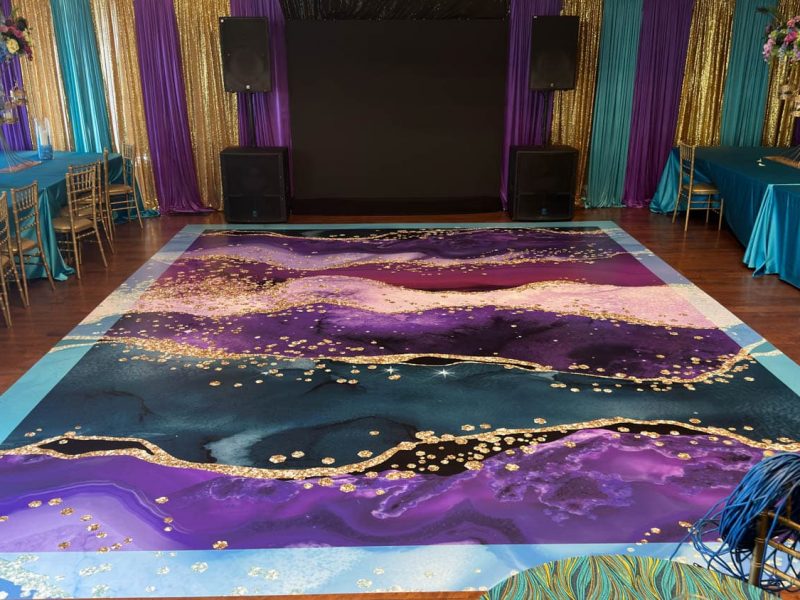 Indian Design Dance Floor Wrap